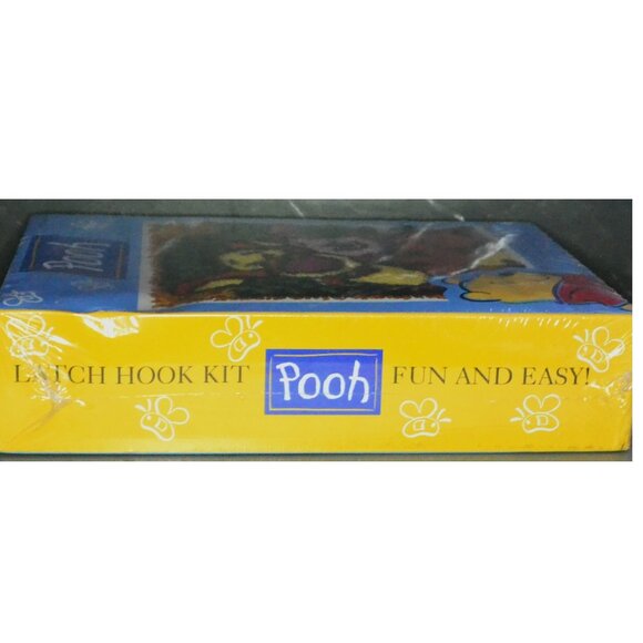 Tigger And Piglet Latch Hook Kit Winnie The Pooh 13 x 13 Room Accent Decor New - Picture 5 of 5